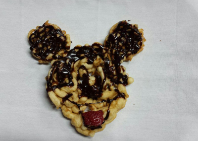 Mickey Mouse Funnel Cake